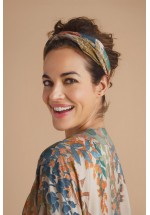 Powder Elasticated Headband Trailing Wisteria (Coconut) SS23